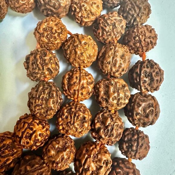 LARGE RUDRAKSHA NECKLACE - Picture 5 of 5